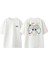 Every Day Is Game Day Tasarım Sırt Baskılı Pamuk Beyaz Oversize T-Shirt 1