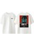 Beat It Michael Jackson Tasarım Sırt Baskılı Pamuk Beyaz Oversize T-Shirt 1