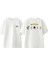 Pacwars Tasarım Sırt Baskılı Pamuk Beyaz Oversize T-Shirt 1