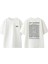 Joy Division Pleasures Tasarım Sırt Baskılı Pamuk Beyaz Oversize T-Shirt 1