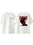 Limp Bizkit Rap Rock Tasarım Sırt Baskılı Pamuk Beyaz Oversize T-Shirt 1