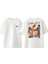 Pokemon Charizard Japon Tasarım Sırt Baskılı Pamuk Beyaz Oversize T-Shirt 1