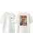 Joker Çizgi Roman Kapak Tasarım Sırt Baskılı Pamuk Beyaz Oversize T-Shirt 1