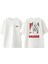Star Wars Vader Tasarım Sırt Baskılı Pamuk Beyaz Oversize T-Shirt 1