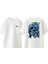 Metallica Skull 1 Tasarım Sırt Baskılı Pamuk Beyaz Oversize T-Shirt 1
