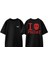 I Friday Tasarım Sırt Baskılı Pamuk Siyah Oversize T-Shirt 1