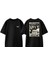 Pink Floyd Kirkwood Tasarım Sırt Baskılı Pamuk Siyah Oversize T-Shirt 1