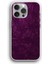 Apple iPhone 11 Pro Max Uyumlu Şeffaf Kılıf Modern Abstract Donmuş Lav Lüks 1