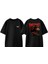 Limp Bizkit Rap Rock Tasarım Sırt Baskılı Pamuk Siyah Oversize T-Shirt 1