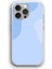 Apple iPhone 11 Pro Uyumlu Şeffaf Kılıf Modern Soyut Desen Mavi Tonlar 1
