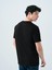 Regular Fit Siyah Erkek T-Shirt LF2038459 3