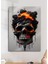 Fire Skull - Yanan Kurukafa - Metal Tablo 1