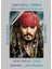 Karayip Korsanları, Jack Sparrow - Parlak Metal Baskı Tablo 2