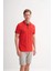 Polo Yaka Kırmızı Erkek T-Shirt 4614 3