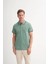 Polo Yaka Turkuaz Erkek T-Shirt 4614 4