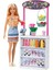 Mattel GRN75 Sarışın Bebekli Smoothie Bar Oyun Seti 1 Adet 1