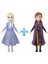 Luxury Elsa ve Anna 2'li Mini Figür Seti Hasbro Disney Frozen Karlar Ülkesi Kraliçesi Oyuncak Bebek Set 9cm 1 Adet 2