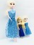 Luxury Frozen Elsa Anna Bebek Oyuncak Set 3lü 1 Adet 2