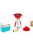 Mattel GRG75 GRG76 Barbıe Ev Dekorasyonu Oyun Seti Barbekü 1 Adet 1