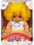 Luxury 20040 Afro Kıvırcık Saçlı Bebek 23 cm -Sunman 1 Adet 1
