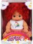 Luxury 20040 Afro Kıvırcık Saçlı Bebek 23 cm -Sunman 1 Adet 4