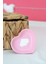 Luxury Bulutlu Pembe Organizer Set (3 Parça)(Kalemlik, Oval Tepsi ve Mini Kalp Tabak) | Banyo Organizeri 1 Adet 4