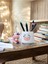 Luxury Set Mor Kawaii Sevimli Inek Fotoğraf Tutucu Not Tutacak Kalemlik Ofis Seti Hediyelik 1 Adet 2