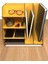 Luxury Voronoi Modern Masaüstü Organizer Düzenleyici A4 Ofis Evrak Rafı Sarı 1 Adet 1