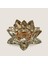 Luxury Lotus Cam Mumluk 20 cm Amber 1 Adet 4