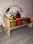 Luxury Masaüstü Kitaplık / Masaüstü Organizer / Ağaç Desen Kitaplık 45CM x 14,5cm x 21CM 1 Adet 5