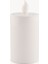 Luxury Pilli LED Silindir Mum 10 Cm, Baton Mum Beyaz Renk 1 Adet 5