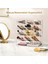 Luxury Yuvalı Şeffaf Akrilik Kalem ve Marker Organizer - Masaüstü Düzenleyici, Ofis ve Sanat Malzemeleri 1 Adet 3