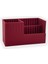 Luxury Beyoğlu Serisi Deri Organizer Kalemlik Cosmos Kırmızı 11X20X9.5 cm 1 Adet 2