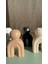 Luxury Seramik El Yapımı Mumluk | Tasarım | Bej Renk | BOY:16CM EN:10CM | 1 Adet 2