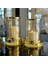 Luxury Dekoratif 2 Li Kristal Şamdan & Mumluk Gold 1 Adet 1