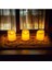 Luxury 14 Şubat Sevgililer Gününe Özel Ledli Mum Tealight Işıklı Dumansız Alevli Sarı Pil Dahil 3 Adet 1 Adet 3