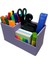 Luxury Masaüstü Deri Organizer Kalemlik (Beyoğlu Serisi) - Pastel Lila 1 Adet 1