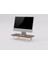 Luxury Doğal Ahşap Monitör Yükseltici Monitor Altlığı Monitör Sehpası Tek Monitör 1 Adet 2