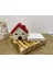 Luxury Kırmızı Çatılı Ev Mumluk (Tealight Mum Hediyeli ) 1 Adet 2