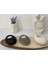 Luxury 3 Renk Beton Mumluk (Siyah Beyaz Gri ) Tealight Mum Hediyemizdir 1 Adet 2