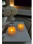 Luxury 2'li Set Lotus Çiçeği Tealight Tutucu Plastik Dekoratif LED Mumluk, Mumlar Dahildir 1 Adet 3