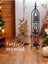 Luxury Portatif Metal Mumluk/ 3 Adet Mumluk ve Standı/ 3 Katlı Fener Standı 1 Adet 4