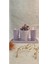 Luxury Laurel-Wood Beton 4 Parça Tealight Mumluk-Vazo-Dekoratif Sunum Tabağı Seti 1 Adet 1