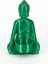 Luxury Buda Figür Mumluk – Parlak Yeşil Mumluk - 15 cm - Dekoratif Çay (Tealight) Mumluk 1 Adet 1