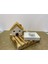Luxury Gold Çatılı Ev Mumluk (Tealight Mum Hediyeli ) 1 Adet 1