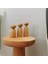 Luxury 3 Set Ahşap Şamdan Mumluk 1 Adet 5