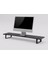 Luxury Doğal Ahşap Monitör Yükseltici Monitor Altlığı Monitör Sehpası Curve 1 Adet 2