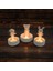 Luxury Dekoratif Ateş Başında Isınan Kedi Köpek ve Tavşan Tealight Mumluk 1 Adet 2