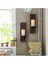 Luxury Duvar Tipi Ahşap Mumluk / Çiçeklik (2 Adet) 1 Adet 1