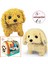 Luxury Sesli Yürüyen Köpek Taşıma Çantalı Aksesuarlı Set - Kafesli Taşınabilir Çantalı Yürüyen Köpek Set 1 Adet 5
